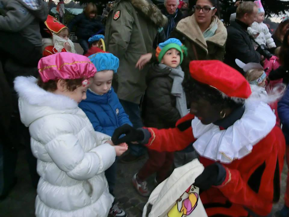 Camilla, Lorenzo en Zwarte Piet.